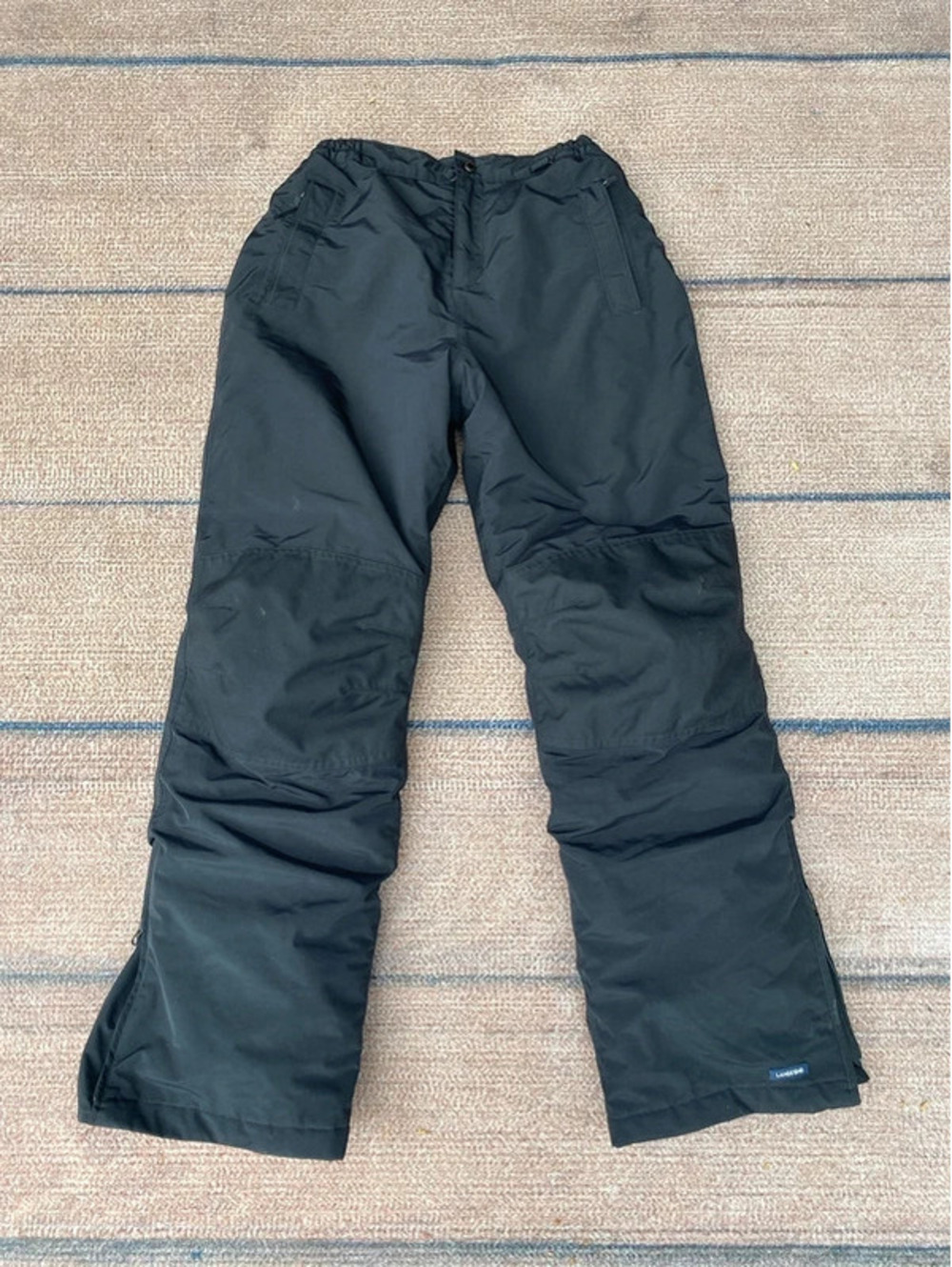 Lands' End child snowpants XL 16 black